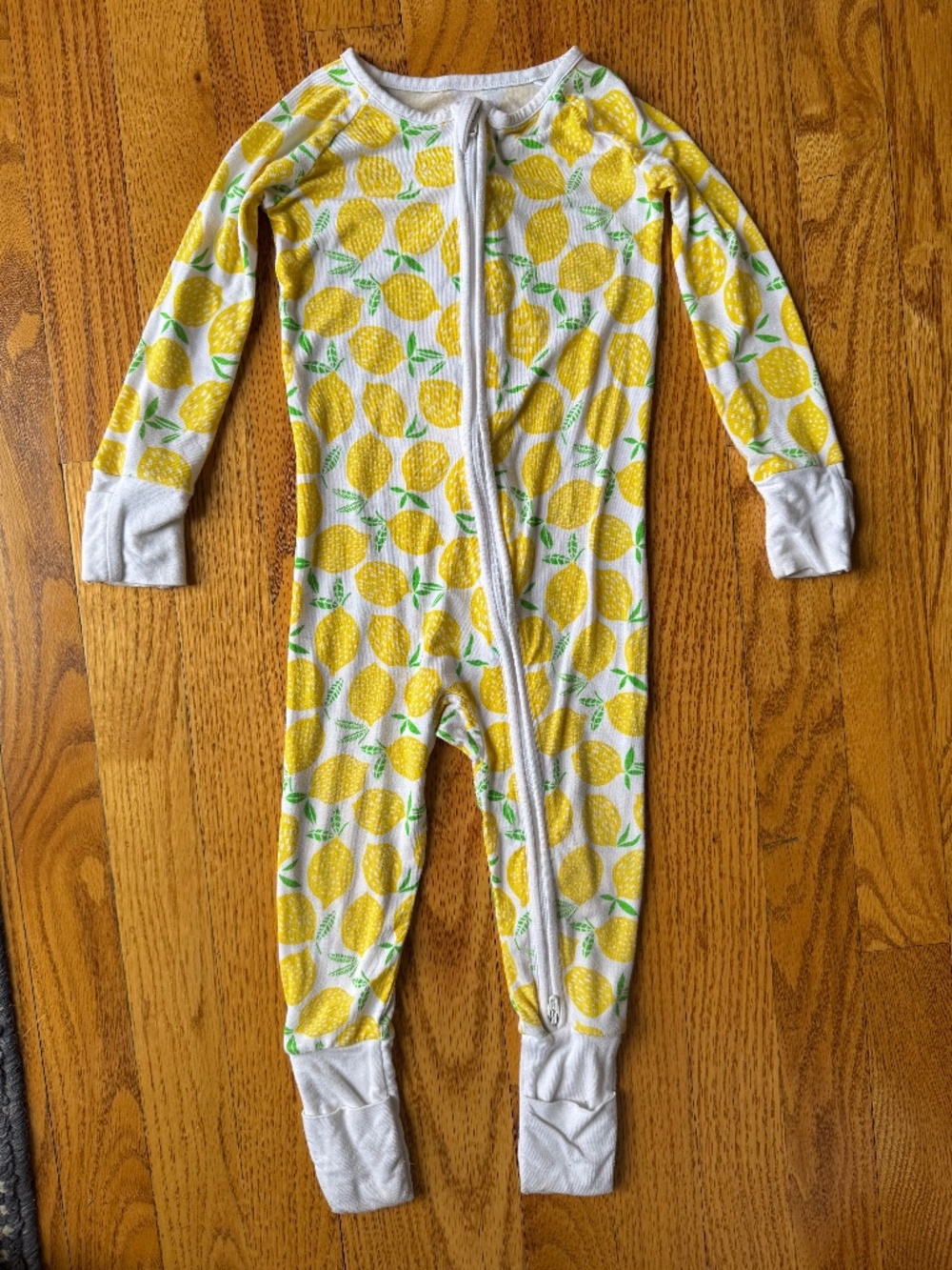 Little Sleepies Zippie Lemons 12-18 months